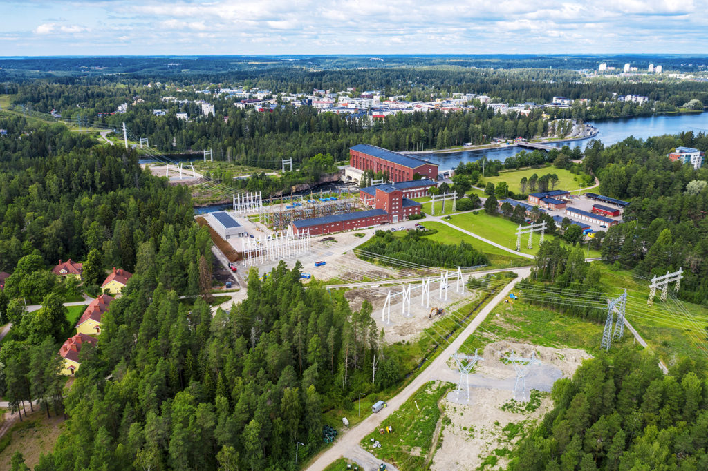 Imatra 1929 ja 2020 FingridLehti